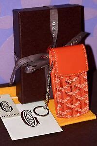 goyard keychain ebay|goyard key holder.